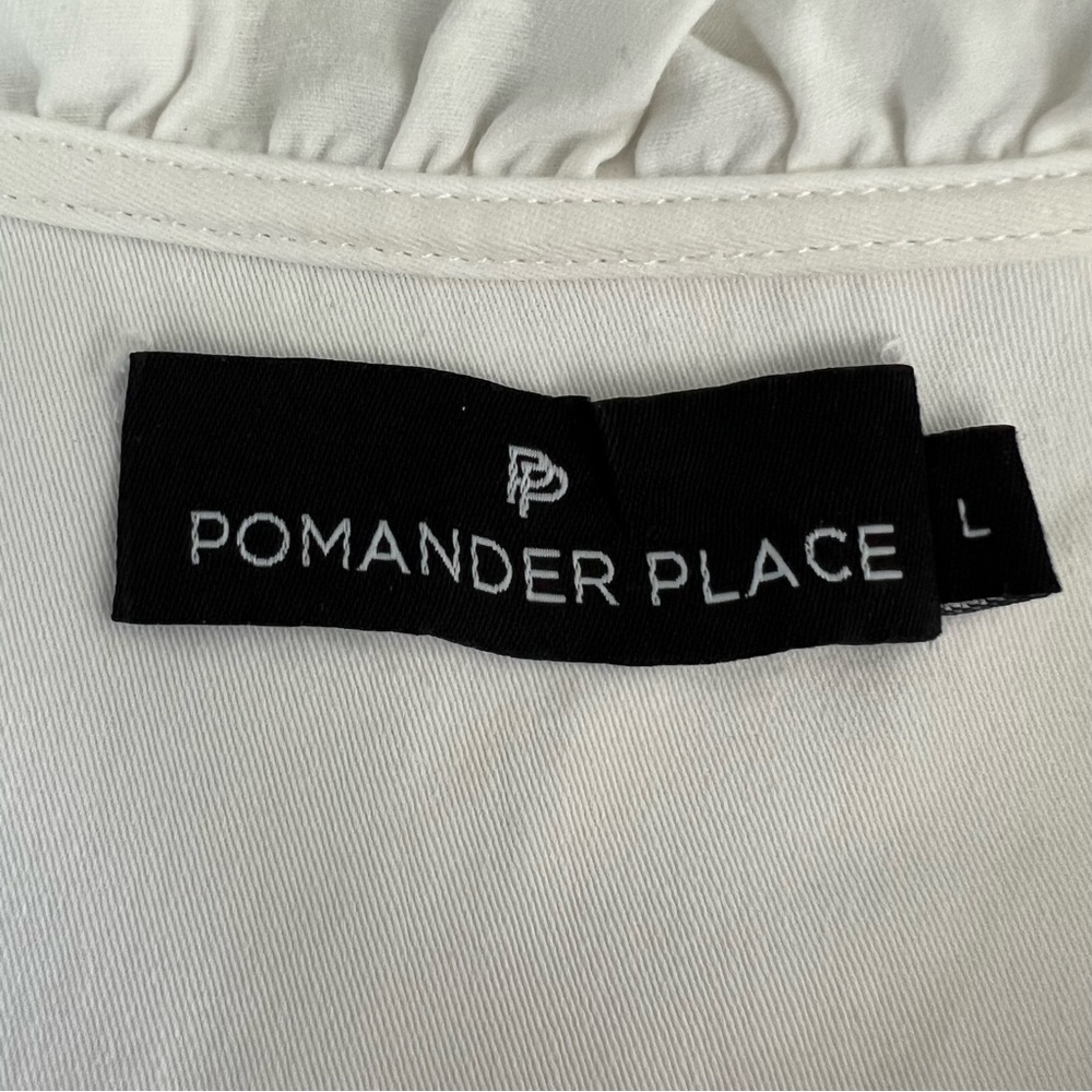 Pomander Place White Button-Down Dress - Picture 7 of 10